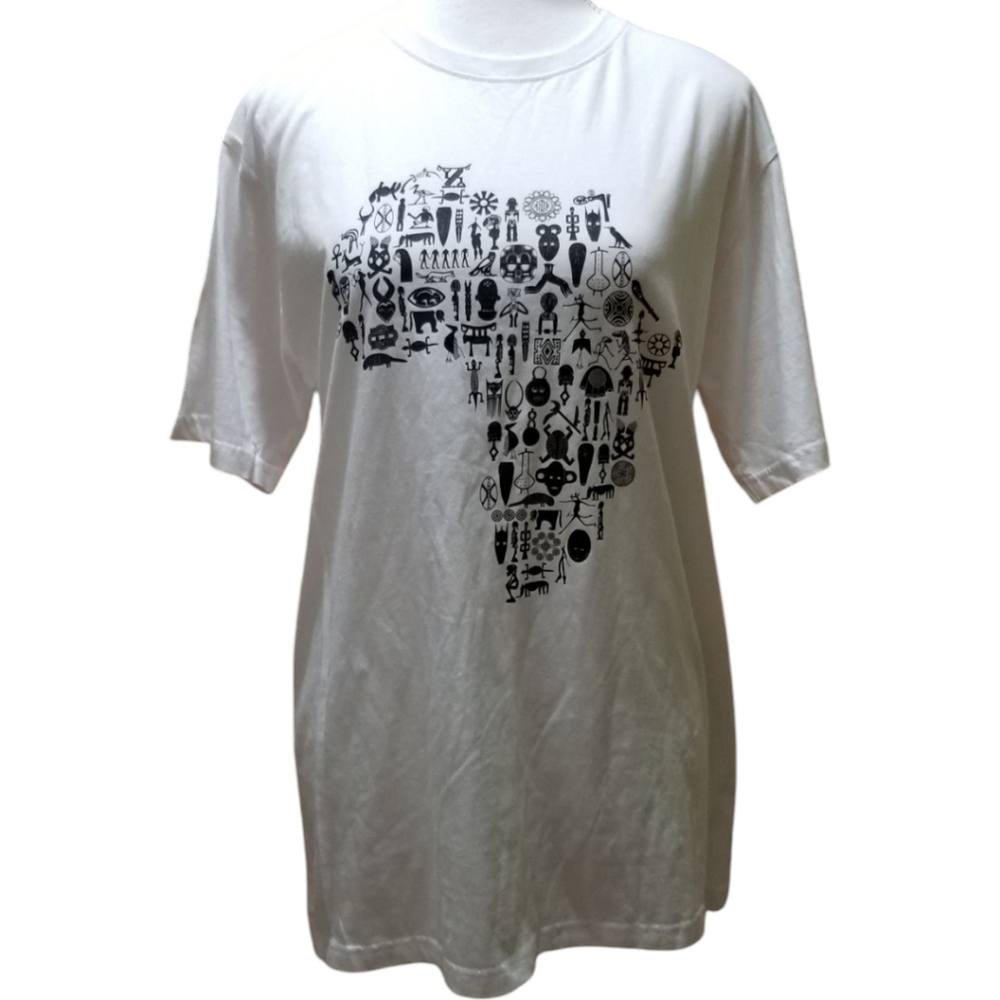 FWRD Men's Size M White T-Shirt Artifact Africa NEW